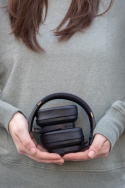 Logo trade promotional merchandise picture of: Urban Vitamin Palo Alto RCS rplastic headphone