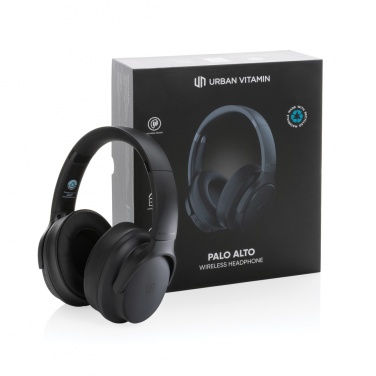 Logo trade business gift photo of: Urban Vitamin Palo Alto RCS rplastic headphone