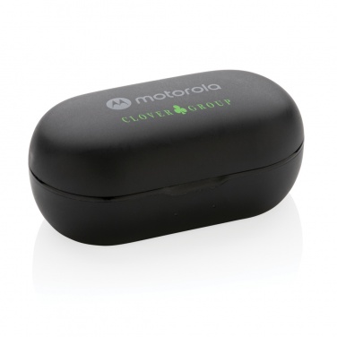 Logo trade advertising products picture of: Motorola IPX5 TWS MOTO buds 85