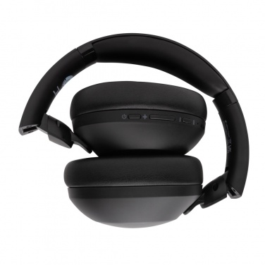 Logo trade promotional items image of: Urban Vitamin Cupertino RCS rplastic ANC headphone