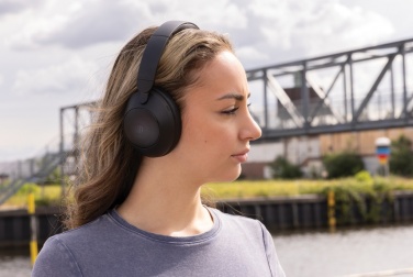 Logo trade promotional merchandise picture of: Urban Vitamin Cupertino RCS rplastic ANC headphone