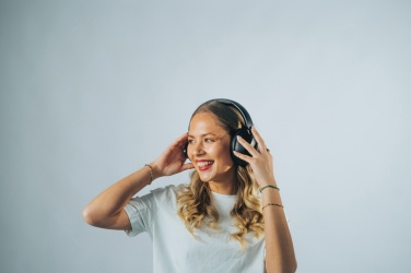 Logo trade promotional gifts picture of: Urban Vitamin Cupertino RCS rplastic ANC headphone