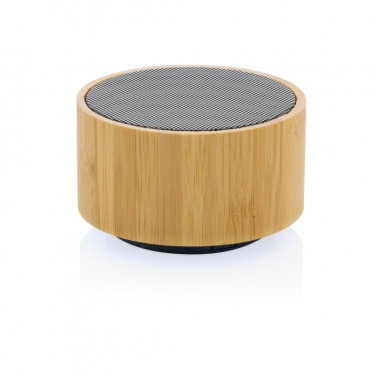 Logotrade business gifts photo of: RCS recycled plastic and bamboo 3W wireless speaker