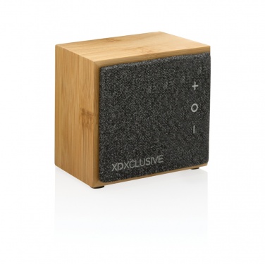 Logotrade promotional gift picture of: Wynn 5W bamboo wireless speaker