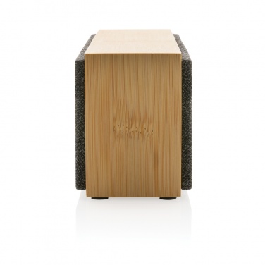 Logo trade advertising product photo of: Wynn 10W bamboo wireless speaker