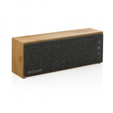 Logo trade advertising product photo of: Wynn 10W bamboo wireless speaker
