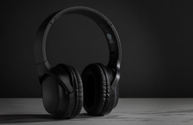 Logo trade promotional products picture of: RCS recycled plastic Elite Foldable wireless headphone