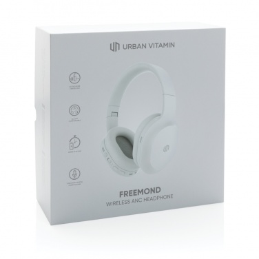 Logo trade promotional merchandise photo of: Urban Vitamin Freemond wireless ANC headphone
