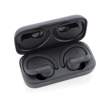 Logo trade promotional gifts image of: Urban Vitamin Pacifica RCS rplastic earbuds