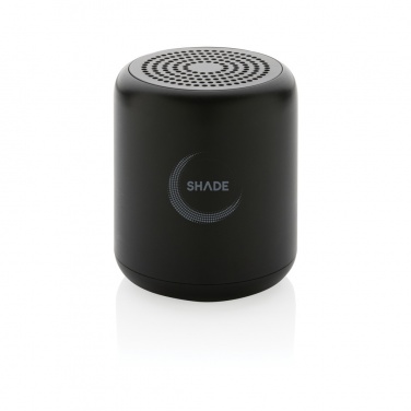 Logo trade promotional giveaways picture of: RCS certified recycled plastic 5W Wireless speaker