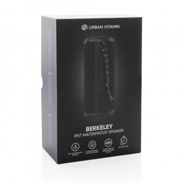 Logotrade corporate gift image of: Urban Vitamin Berkeley IPX7 waterproof 10W speaker