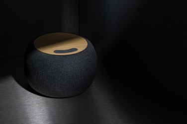 Logo trade advertising product photo of: RCS Rplastic/PET and bamboo 5W speaker
