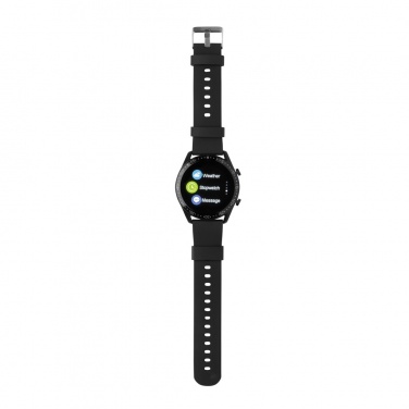 Logotrade promotional item picture of: RCS recycled TPU Fit Watch round