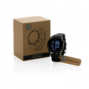 Logotrade promotional product picture of: RCS recycled TPU Fit Watch round