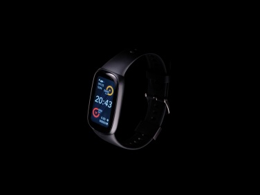 Logo trade promotional merchandise image of: RCS recycled TPU  activity watch 1.47'' screen with HR