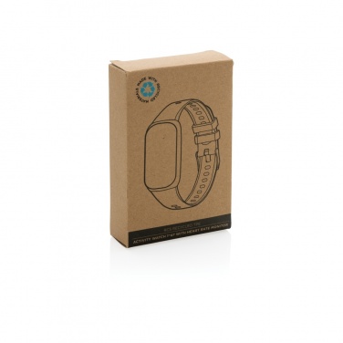 Logotrade promotional giveaway image of: RCS recycled TPU  activity watch 1.47'' screen with HR