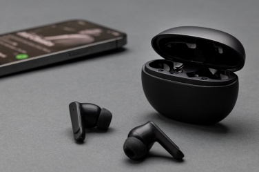 Logotrade advertising product image of: Prolink RCS recycled plastic hybrid ANC/ENC earbud