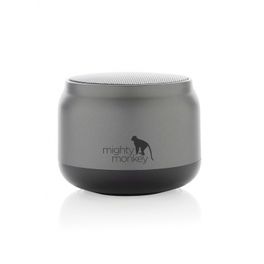 Logo trade promotional item photo of: BeatBuddy recycled plastic 3W speaker