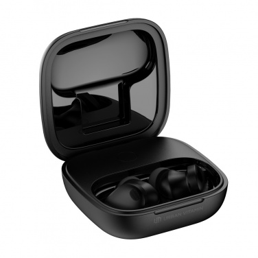 Logo trade promotional giveaways picture of: Lakewood RCS recycled and repairable wireless earbuds