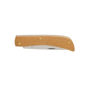 Logo trade advertising products image of: Wooden knife