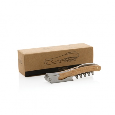 Logotrade business gift image of: Wooden Corkscrew