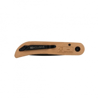Logo trade advertising products picture of: Nemus Luxury Wooden knife with lock