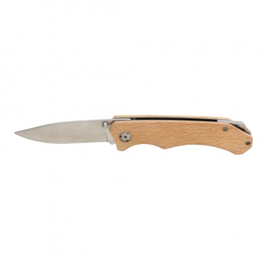 Logo trade promotional merchandise picture of: Wooden outdoor knife