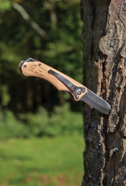 Logotrade promotional item picture of: Wooden outdoor knife
