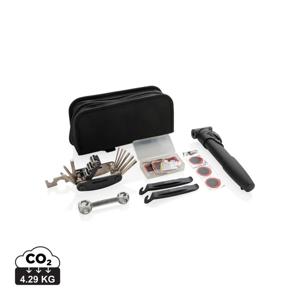 Logo trade promotional product photo of: Bike repair kit set 17 pcs