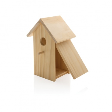 Logo trade corporate gift photo of: Wooden birdhouse
