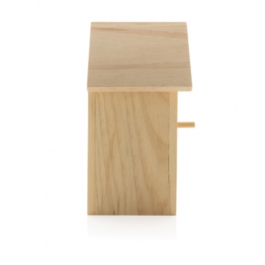 Logo trade promotional giveaway photo of: Wooden birdhouse