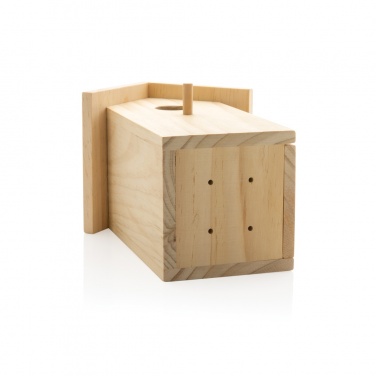 Logo trade corporate gifts picture of: Wooden birdhouse