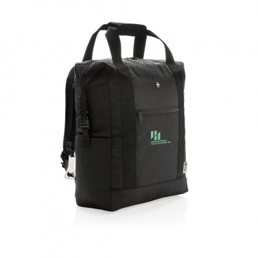 Logo trade business gifts image of: Swiss Peak XXL cooler totepack PVC free