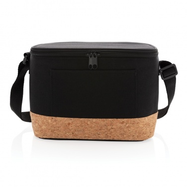 Logotrade promotional item picture of: Two tone cooler bag with cork detail