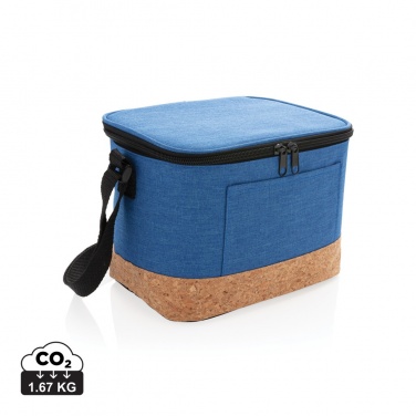 Logo trade advertising products picture of: Two tone cooler bag with cork detail