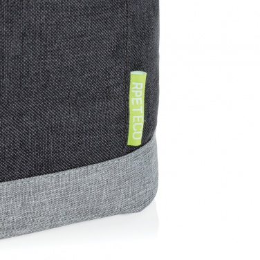 Logotrade promotional gift picture of: Duo colour RPET cooler bag