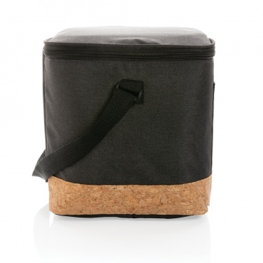 Logotrade promotional merchandise picture of: Impact AWARE™ XL RPET two tone cooler bag with cork detail