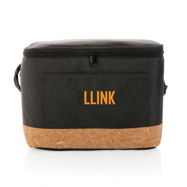 Logotrade corporate gifts photo of: Impact AWARE™ XL RPET two tone cooler bag with cork detail