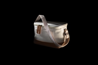 Logo trade promotional items image of: Impact AWARE™ 16 oz. rcanvas six can cooler bag