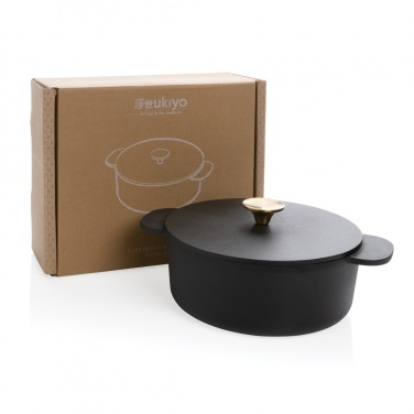 Logo trade promotional giveaway photo of: Ukiyo cast iron pan medium