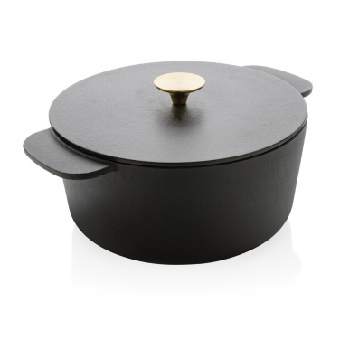 Logo trade promotional giveaways picture of: Ukiyo cast iron pan large