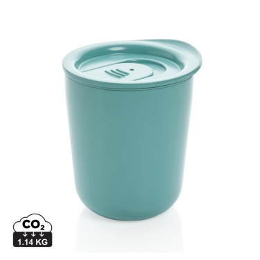 Logo trade advertising products image of: Simplistic antimicrobial coffee tumbler