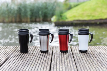 Logo trade promotional giveaway photo of: Stainless steel mug