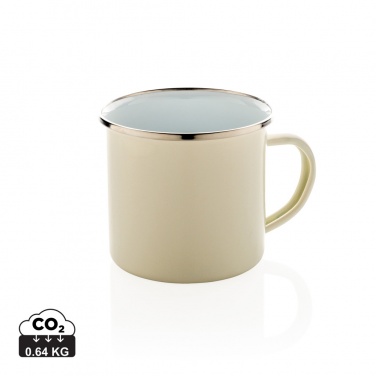 Logo trade promotional items picture of: Vintage enamel mug
