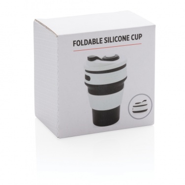 Logotrade business gift image of: Foldable silicone cup