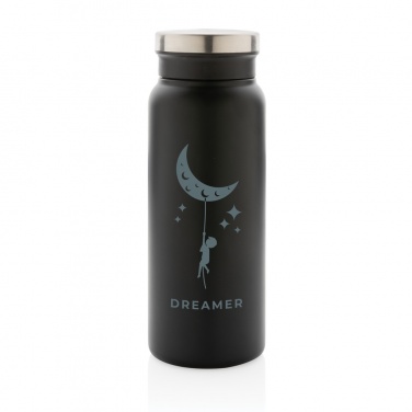 Logo trade promotional gifts image of: RCS Recycled stainless steel vacuum bottle 600ML