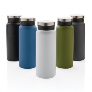 Logo trade corporate gift photo of: RCS Recycled stainless steel vacuum bottle 600ML
