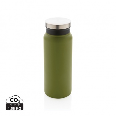 Logotrade promotional gift picture of: RCS Recycled stainless steel vacuum bottle 600ML