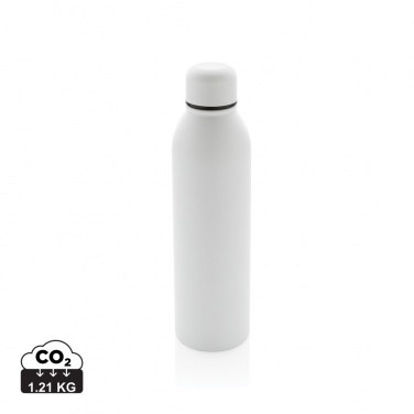 Logotrade promotional giveaway image of: RCS Recycled stainless steel vacuum bottle 500ML