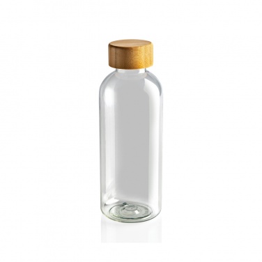 Logo trade corporate gifts picture of: RCS RPET bottle with bamboo lid